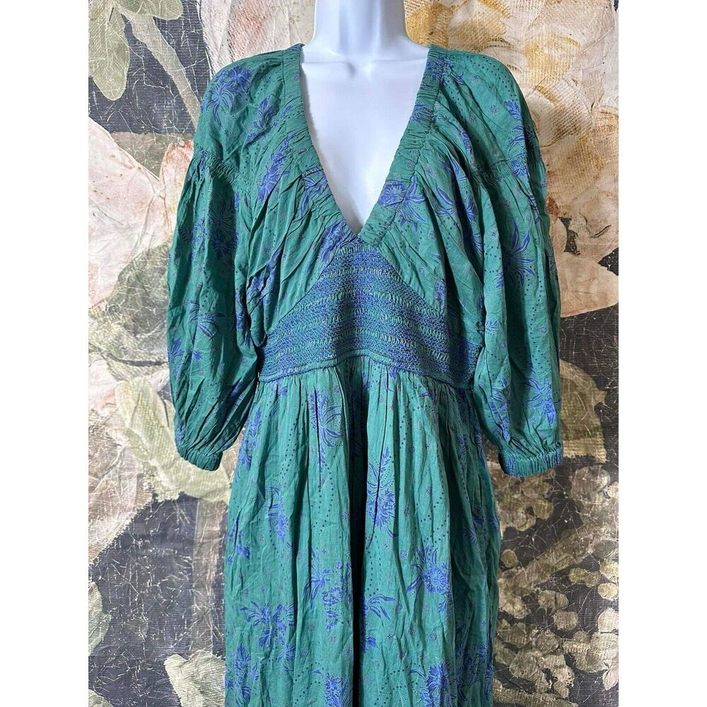 New Free People Golden Hour Maxi Dress Size Large. - Picture 5 of 10